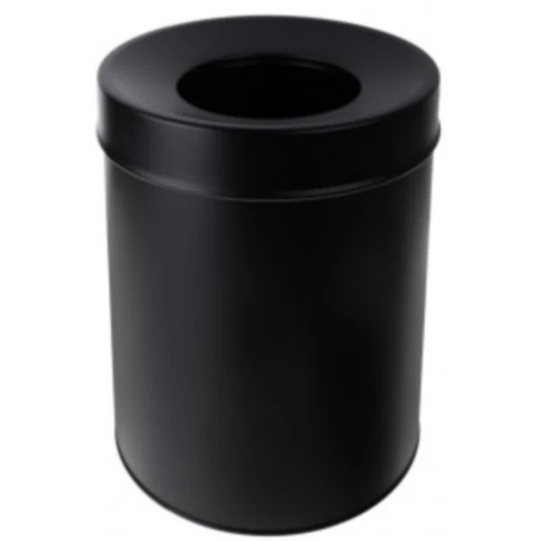 Bemeta Hotel Equipment Cos de gunoi fara capac 7,5 litri, negru