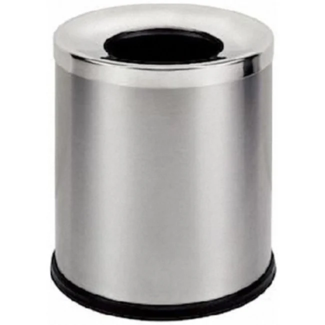 Bemeta Hotel Equipment Cos de gunoi fara capac 7,5 litri, inox mat