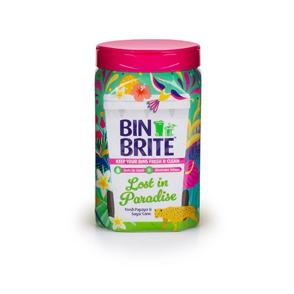 Bin Brite odorizant pentru coșul de gunoi | Lost paradise (500 gram)