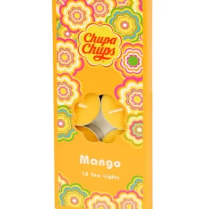 Candele de ceai Chupa Chups cu parfum 10 bucati - Mango