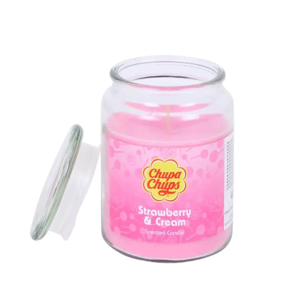 Chupa Chups Geurkaars 85g - Căpșuni și smântână