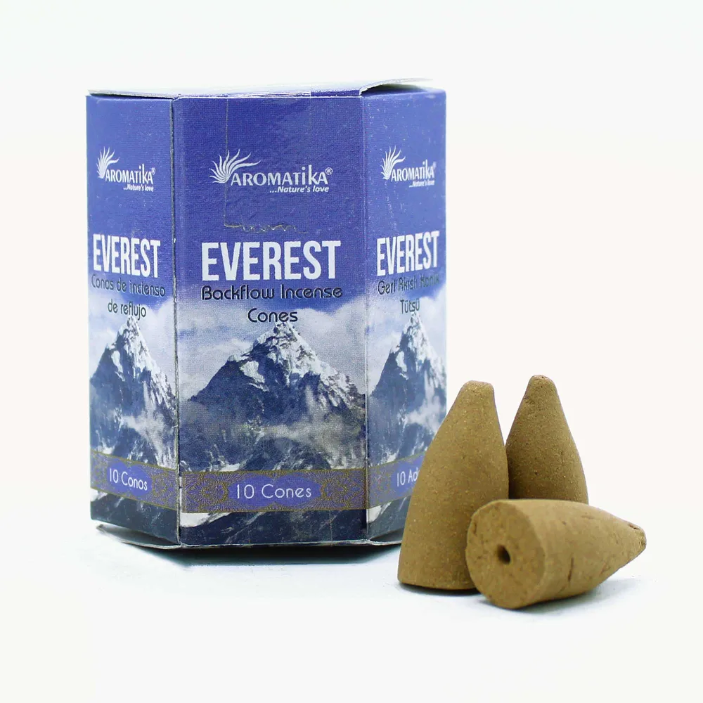 Conuri de tămâie cu flux invers Masala Everest 10 conuri Aromatika
