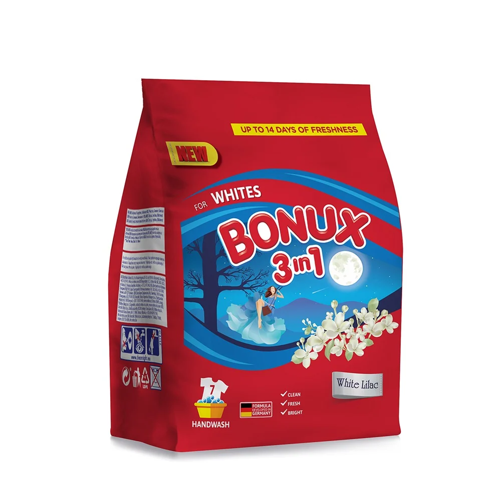 DETERGENT BONUX 3 1 AUT. LILIAC .400G
