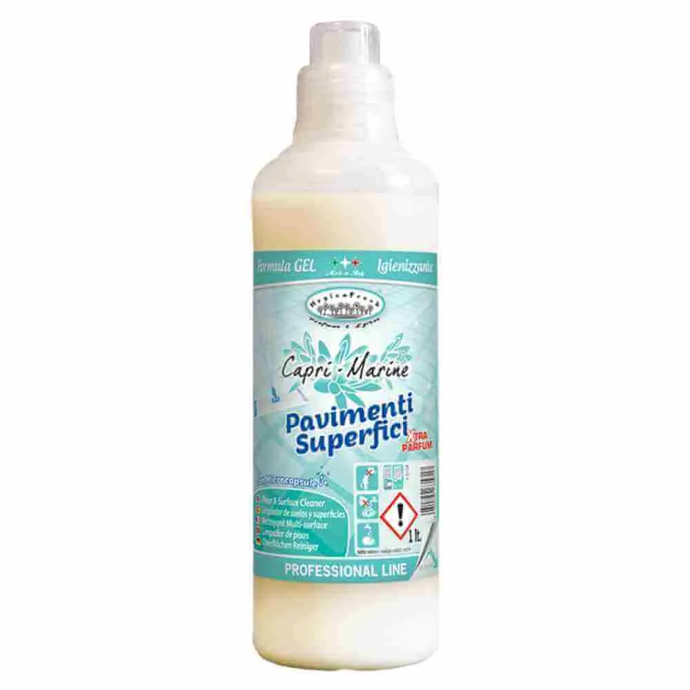Detergent Concentrat Gel pentru Pardoseli Capri Marine 1 litru