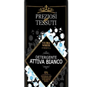 Detergent enzimatic pentru spalarea rufelor albe, Attiva Bianco, 750ml