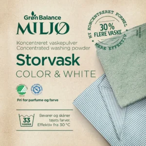 Detergent pentru rufe albe și colorate (concentrat) 1,8 kg - GRON BALANCE