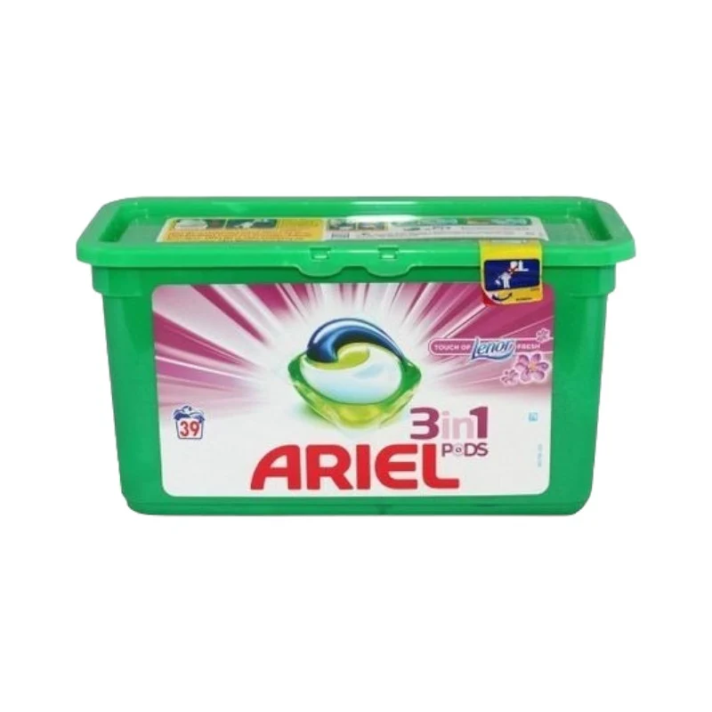 DETERGENT RUFE ARIEL ALLIN1 CU LENOR 14 CAPSULE