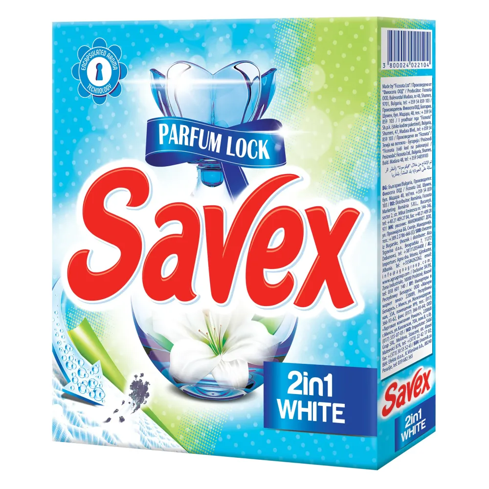 DETERGENT SAVEX 2IN1 PUDRA AUTOMAT 300G