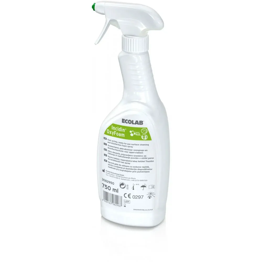 Dezinfectant gata preparat suprafete INCIDIN OxyFoam, 750 ml