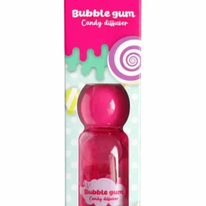 Difuzor Parfum Bubble Gum Candy 50ml – Difuzor de Parfum pentru Casă – Difuzor Aromă Bubblegum Dulce – Difuzor cu Parfum C...