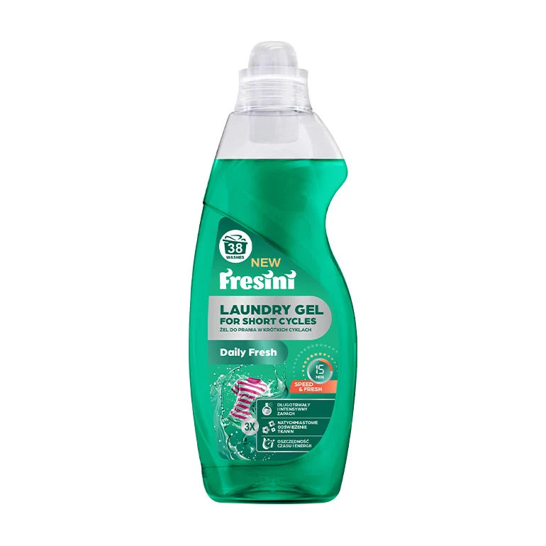 FRESINI - Detergent gel pentru cicluri scurte - Daily Fresh, 1.5L