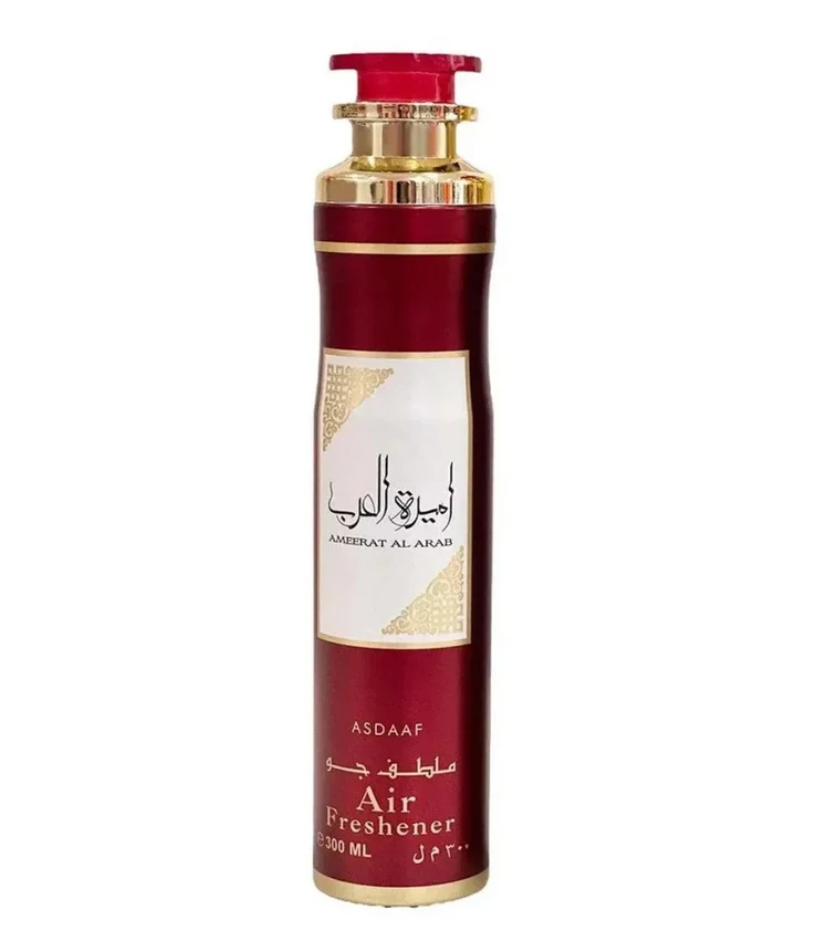 Lattafa Asdaaf Ameerat Al Arab Spray de parfum pentru casă 300ml – Odorizant de aer arab luxos