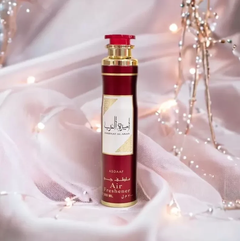 Lattafa Asdaaf Ameerat Al Arab Spray de parfum pentru casă 300ml – Odorizant de aer arab luxos
