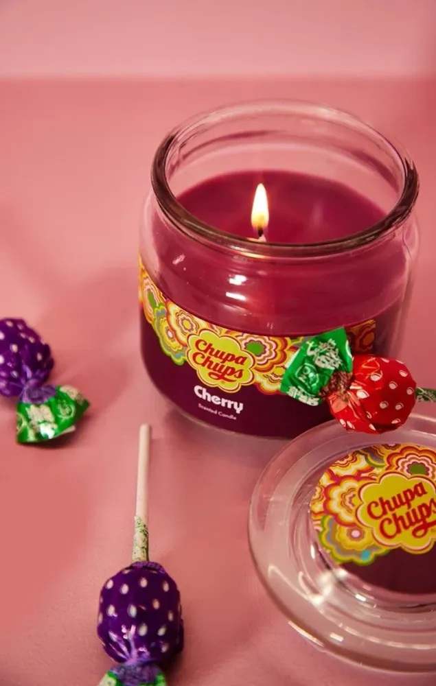 Lumanare parfumata Chupa Chups 510g - Cirese
