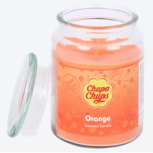 Lumanare parfumata Chupa Chups 510g - Portocaliu