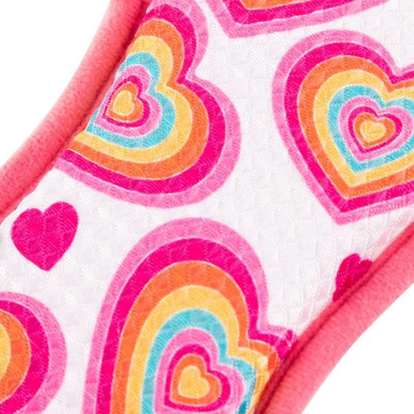 Minky M Cloth Pad de Curățare – Tot Ce Ai Nevoie Este Dragoste (Inimi Roz • Putere de Curățare 3-în-1)