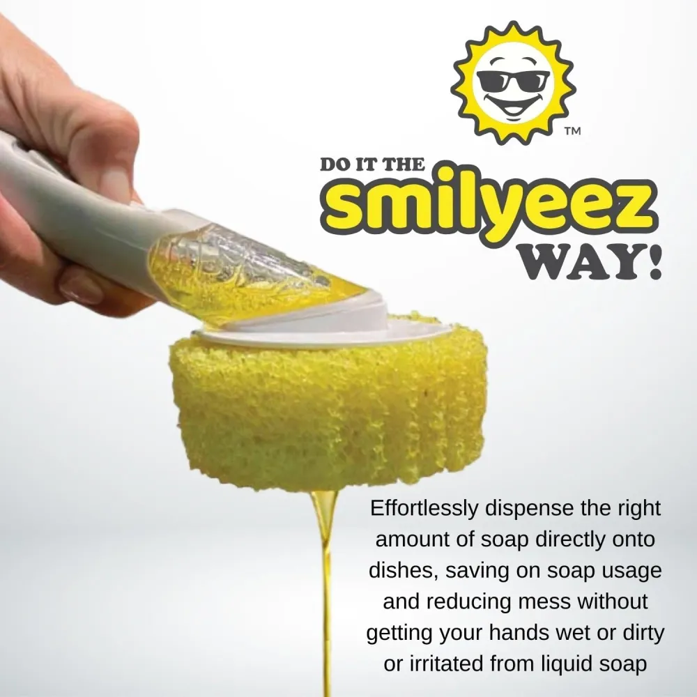Mâner distribuitor săpun Smilyeez Daddy pentru Scrub Daddy