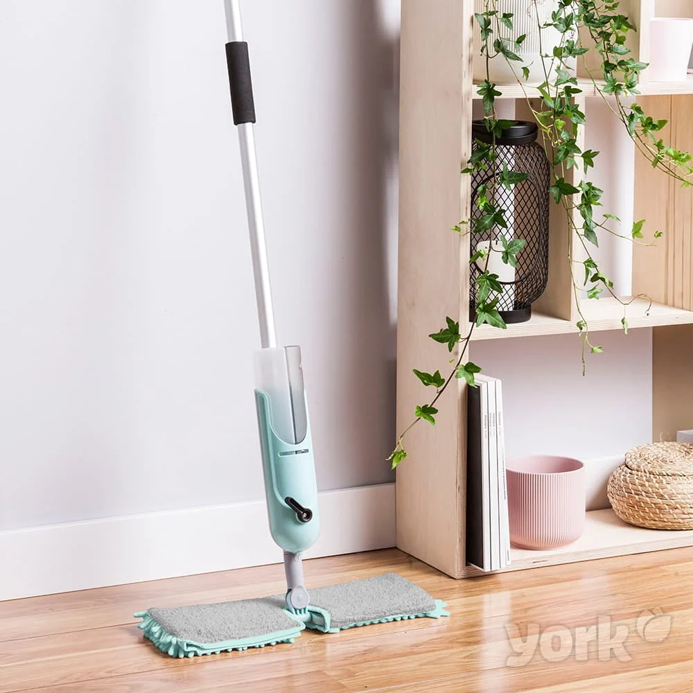 Mop plat multifunctional cu pulverizator Dual Splash