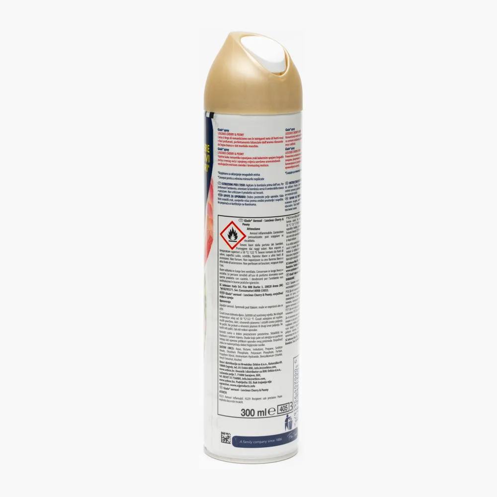 ODORIZANT DE CAMERA GLADE CHERRY 300ML