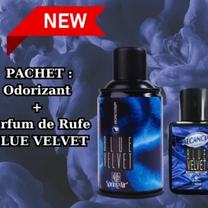 Pachet Alcancia Blue Velvet – Eleganță și Prospețime pentru Întreaga Casă și Garderobă