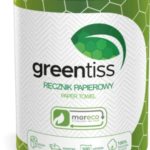 PAPIERHANDTUCH 1 ROLLĂ (500 FOI) - GREENTISS