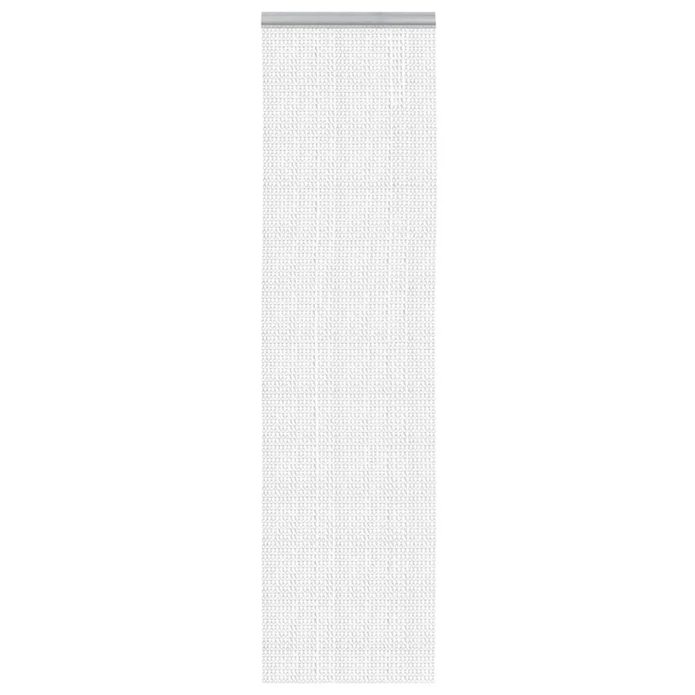Paravan de ușă cu lanț, 56x186 cm, aluminiu
