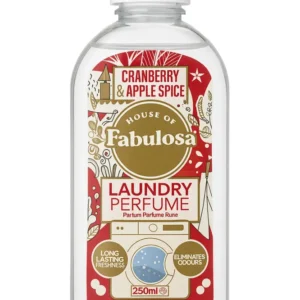 Parfum de rufe Fabulosa Cranberry & Apple Spice – Parfum de rufe 250 ml | Miros proaspăt de lungă durată & Combaterea miro...
