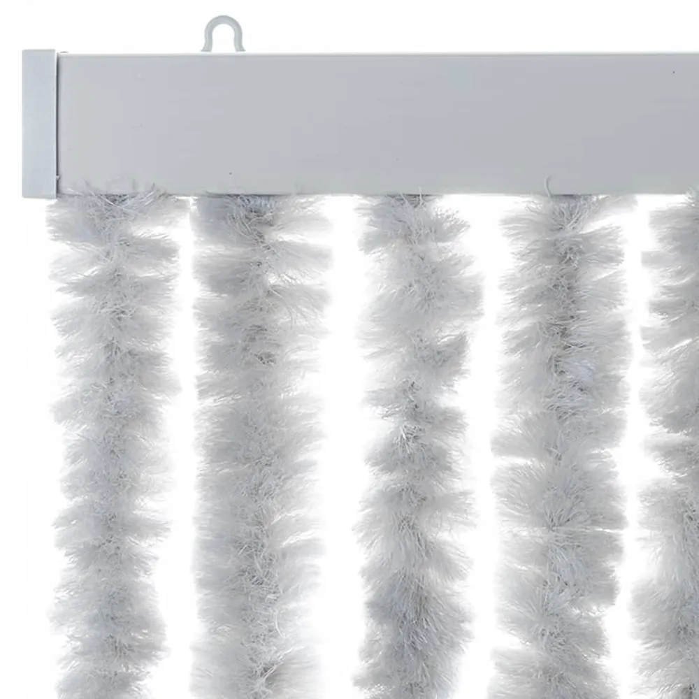 Perdea pentru insecte, gri, 100x230 cm, chenille