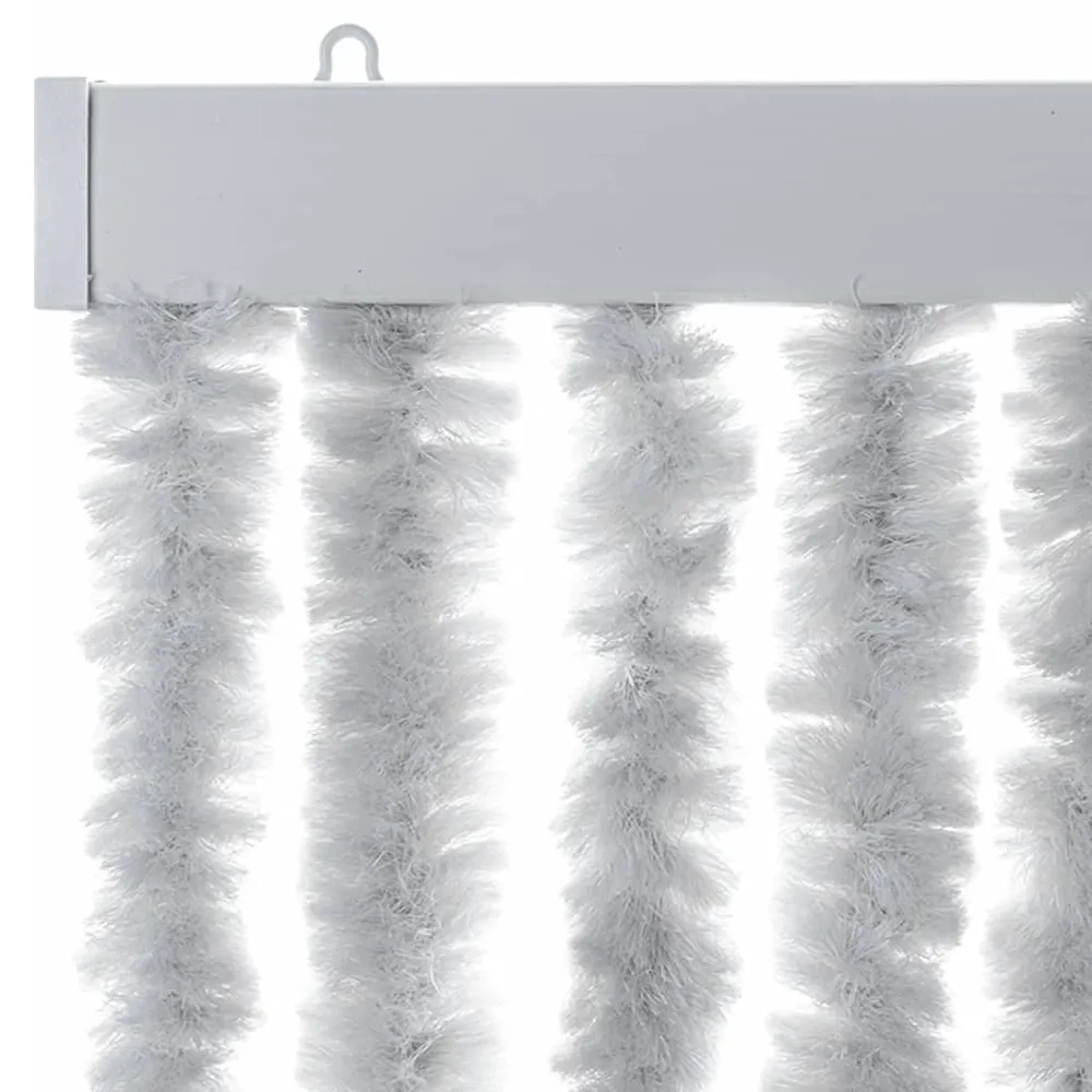 Perdea pentru insecte, gri, 56x200 cm, chenille