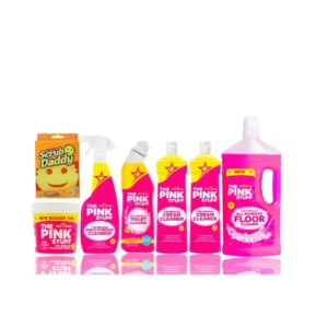 Pink Stuff Mega Set pentru sufragerie și baie