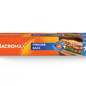 Pungi pentru frigider/congelator MACROMAX Medium, 24x38cm, 75 buc.