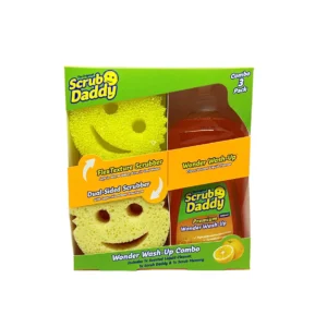 Scrub Daddy | Wonder Wash-Up Combo | detergent premium pentru vase cu Scrub Daddy și Scrub Mommy