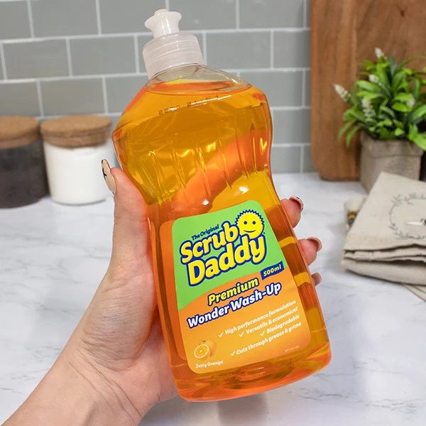 Scrub Daddy Wonder Wash-Up detergent de vase premium