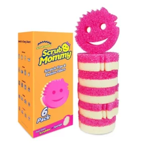 Scrub Mommy bureți roz pachet valoare - pachet de 6