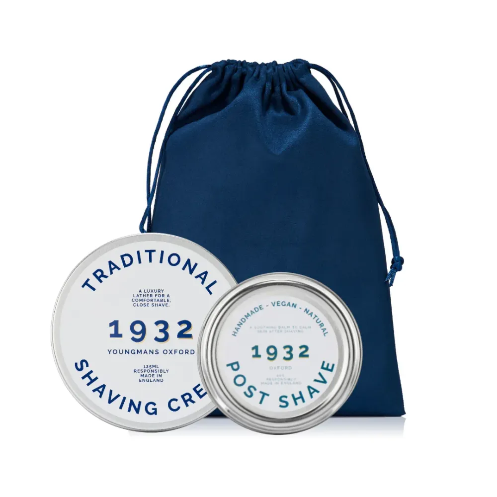 Set cadou de bărbierit perfect, Zero-waste - 1934 Youngmans Oxford