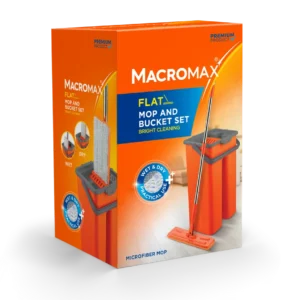 Set curățare mop & găleată MACROMAX Flat