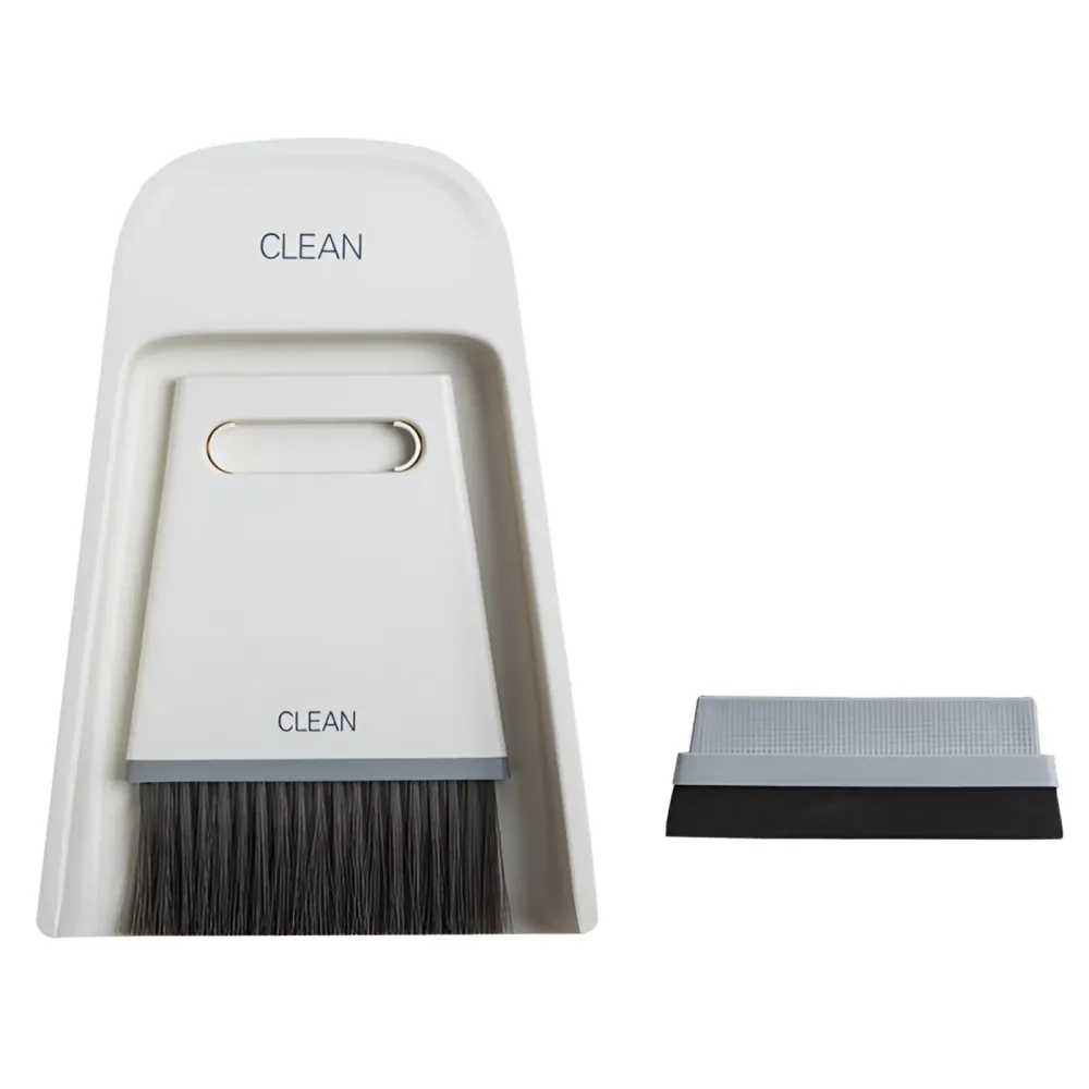 Set Mini Matura si Faras, selexmo, Uz Casnic, Doua Perii, pentru Birou, Bucatarie, Casa, 19.5x13.8x3.6 cm, Gri