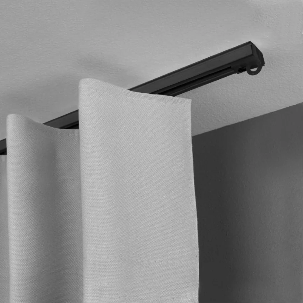 Set sina aluminiu SL negru 160 cm