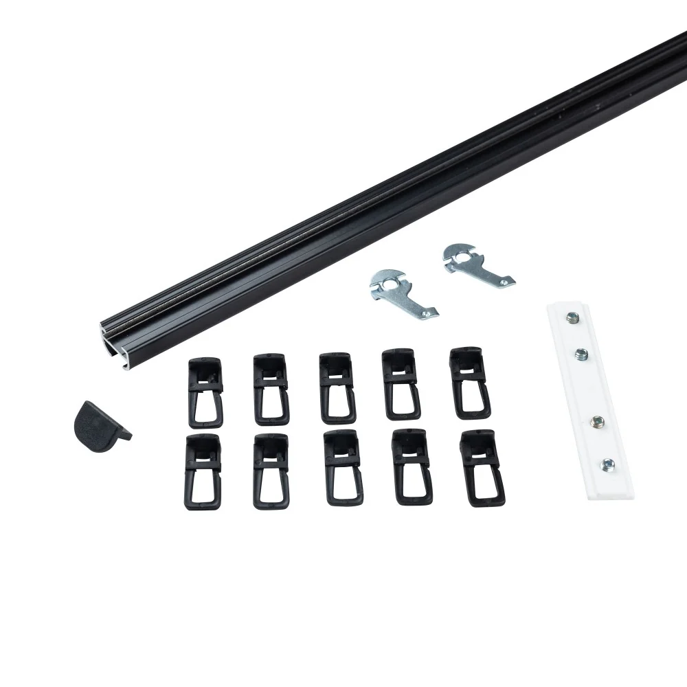 Set sina aluminiu SC negru 200 cm