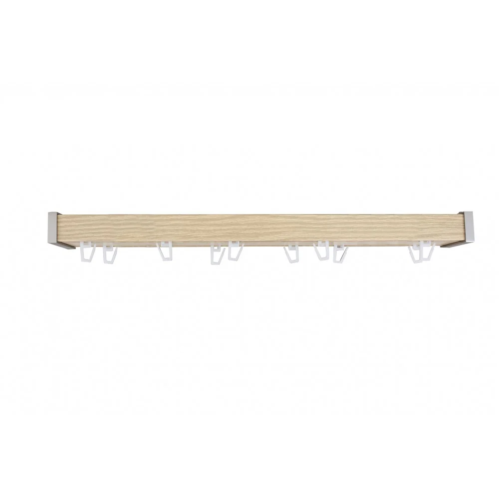 Set sina aluminiu PL stejar 250 cm - fara console