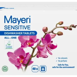 Spülmaschinentabs sensitive all--one 40 bucăți MAYERI