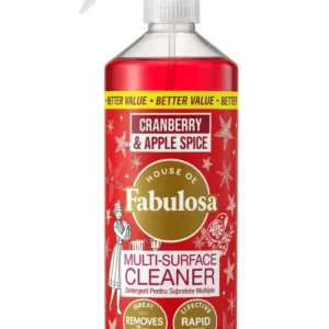 Spray Multifuncțional Fabulosa Crăciun Merișoare & Scorțișoară cu Măr 750ml - Ediție Limitată