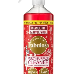 Spray Multifuncțional Fabulosa Crăciun Merișoare & Scorțișoară cu Măr 750ml - Ediție Limitată