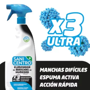 Spray pentru indepartarea petelor cauzate de umezeala cu Eucalipt, 750 ml