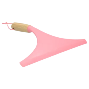 Stergator de geam din bambus roz