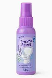 TikTok Spray & Poop Spray pre-evacuare lavandă 60ml