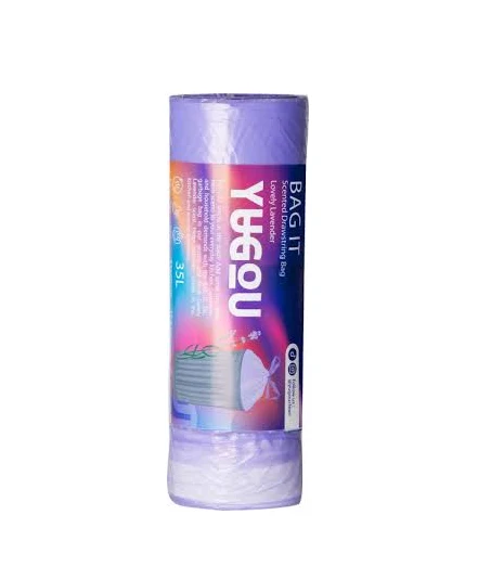 Yugou Sacii de gunoi cu parfum Lovely Lavendel - 35 litri
